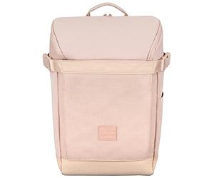 Johnny Urban Mochila Mujer y Hombre Rosa LUCA Mochilas Hecho de Botellas de Plástico Reciclado - Bolso para Portátil 15.6 Pulgadas, Ocio, Viaje, Universidad, Yoga y Fitness - Exterior Impermeable