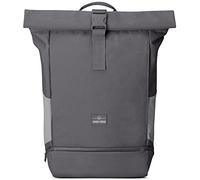 Johnny Urban Mochila Mujeres y Hombres Gris - Allen XL - Mochila Grande y Enrollable - Para Computadora Portátil y Viaje - Repelente al Agua