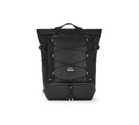 Johnny Urban Mochila Hombre Mujer Negro - Harper - Mochila de Viaje Deporte Trabajo - Casual Mochila De Día Con Muchos Compartimentos - Ligero e Hidrófugo