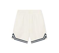 Johnny Urban Pantalón Corto Hombre Blanco - Parker - Casual Shorts con Cordón - 260 gsm Peso del Tejido - Pantalón Corto de Baloncesto con Bolsillos - Cintura Elástica - Ropa Ligera y Deportiva