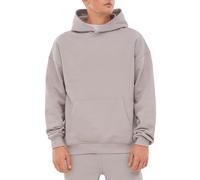 Johnny Urban Sudadera Hombres & Mujeres Gris Cálido - Cody - Sudaderas con Capucha - Basic Oversized Hoodie - Unisex Sweatshirt de Tejido Grueso - Relaxed Hooded Sweater