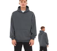 Johnny Urban Sudadera Hombres & Mujeres Gris - Cody - Sudaderas con Capucha - Basic Oversized Hoodie - Unisex Sweatshirt de Tejido Grueso - Relaxed Hooded Sweater