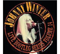 Johnny Winter – Live Bootleg Series 14 – Vinilo dorado – Portada troquelada circular