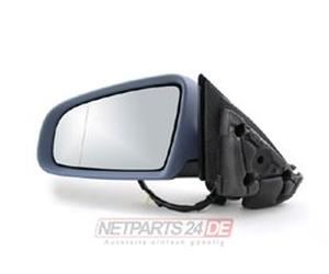 JOHNS 13 02 37-21 Espejo retrovisor para ajuste elect. espejo asférico calefactable izquierda Compatible con AUDI A3 Sportback 8PA A3 Hatchback 8P1