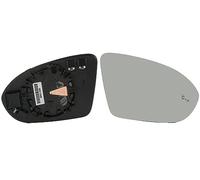 JOHNS 55 11 38-84 Cristal de espejo retrovisor exterior convexo calefactable derecha