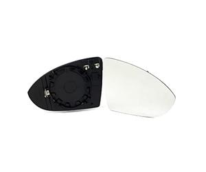 JOHNS 95 45 38-81 Cristal de espejo retrovisor exterior convexo calefactable derecha Compatible con VW Golf 7 Hatchback 5G1, BQ1, BE1, BE2 Golf 7 Variant BA5, BV5
