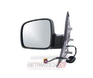 JOHNS 95 67 37-21 Espejo retrovisor para ajuste elect. espejo asférico calefactable izquierda Compatible con VW Multivan T5 7HM, 7HN, 7HF, 7EF, 7EM, 7EN Transporter T5 Furgoneta 7HA, 7HH, 7EA, 7EH