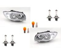 Johns, Apto para BMW 1 faro E81/E87 09/04 - 02/07 + juego de faros izquierdo derecho