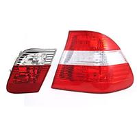 Johns, Apto para BMW 3 E46 faros traseros, juego completo interior y exterior 09/01-02/05