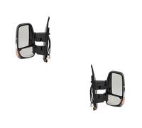 Johns, Apto para espejo retrovisor exterior Iveco Daily VI 03/14, juego izquierdo y derecho, color negro.