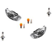 Johns, Apto para faros delanteros Hyundai i10 02/11 con juego de bombillas izquierda y derecha.