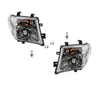 Johns, Apto para Nissan Pathfinder R51 faros + juego de bombillas izquierda y derecha.