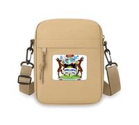 John's & Barbuda Emblem - Bolso bandolera para teléfono celular, bolso de hombro, mini bolso