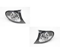 Johns, compatible con BMW Intermitentes de 3 vías E46 09/01-02/05, set delantero izquierdo y derecho