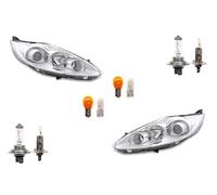 Johns, compatible con faros delanteros Fiesta 08 10/08-11/12 + juego de luces, izquierdo y derecho.