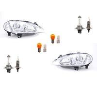 Johns, compatible con faros delanteros Renault Megane I (marzo de 1999 - agosto de 2003) + juego de luces, izquierdo, derecho.