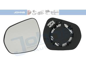 JOHNS Espejo de Puerta Cristal Izquierdo para Ford Fiesta VII HF Hj 1.0 Ecoboost