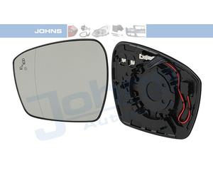 JOHNS Espejo de Puerta Cristal Izquierdo para Ford S-MAX CJ 2.0 Ecoblue 1.5