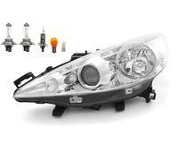 Johns Faro delantero halógeno Peugeot 207 02/2006- Izquierda + bombilla