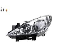 Johns Faro delantero halógeno Peugeot 307 07/2005- Izquierda + bombilla