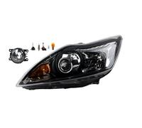 Johns, Faro delantero xenón apto para Ford Focus 05 02/2008-01/2011 D1S H1 izquierda + faros antiniebla + bombilla