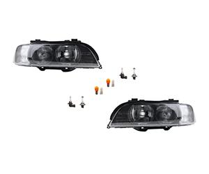Johns, Faro halógeno apto para BMW Serie 5 E39 11/95 - 08/00 Leuc. Juego izquierdo y derecho