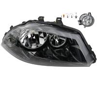 Johns, Faro halógeno derecho apto para Seat Ibiza Córdoba 6L 05/07 con intermitentes + faros antiniebla + bombilla