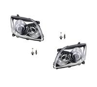 Johns, Faro halógeno HSW apto para Toyota Avensis T25 03-06 con H7 H1 juego L R