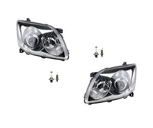 Johns, Faro halógeno HSW apto para Toyota Avensis T25 03-06 con H7 H1 juego L R
