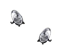 Johns Faro halógeno HSW para Nissan Micra K12 03-05 H4 Set izquierda derecha