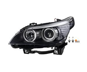Johns, Faros delanteros aptos para BMW Serie 5 E60/E61 04/07 - 03/10 izquierda + bombilla
