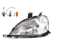 Johns, Faros delanteros aptos para Mercedes W163 Clase M 02/98-09/01/izquierda + bombilla.