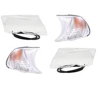 Johns, Faros delanteros de cristal para BMW Serie 3 E46 04/99 - 03/03 Set Li R con intermitentes