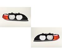 Johns, Faros delanteros de cristal para BMW Serie 5 E39 95 - 00, juego delantero LR