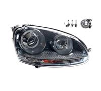 Johns, Faros delanteros de xenón para VW Golf V 1K 5M 10/2003-05/09 D2S H7 derecho + faros antiniebla + bombilla