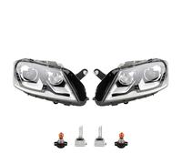 Johns Faros delanteros de xenón para VW Passat con luces diurnas LED de doble cara, Osram Night Breaker D3S 08/10-12/14, con luz de curva