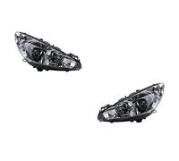 Johns, Faros delanteros halógenos aptos para Peugeot 308 05/11- H7 H1 Set izquierdo y derecho
