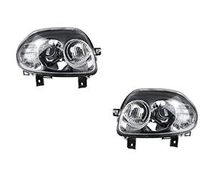 Johns, Faros delanteros halógenos aptos para Renault Clio BB BC CB 98-01HB3 H7 Set L R