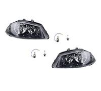 Johns, Faros delanteros halógenos aptos para Seat Ibiza 6L a partir de 2002, juego con H7 H3 L R