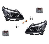 Johns, Faros delanteros para BMW Serie 5 E60/E61 con bombilla. Set L+R + unidad de control
