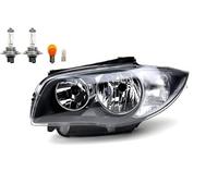 Johns, Faros halógenos aptos para BMW Serie 1 E81 E82 E87 E88 09-13 LI + bombilla