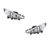 Johns, Faros halógenos aptos para Peugeot 207 02/06 - H1 H7 Set L R