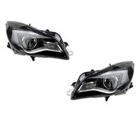 Johns, Juego de 2 faros delanteros para Opel Insignia 10/13 Hir2 Set izquierdo y derecho