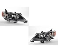 Johns, Juego de faros aptos para Mitsubishi Outlander 11/06-01/10 HB3/HB4, juego de conducción izquierda y derecha.