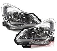 Johns, Juego de faros aptos para Opel Corsa D a partir de 01/2011, como juego H7/H1 li+re lagernd
