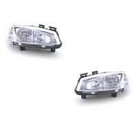 Johns, Juego de faros aptos para Renault Megane Faros II 11/02 - 12/05 H7/H1, juego izquierdo y derecho