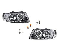 Johns, juego de faros compatible con Audi A3 (8L) 09/00-05/03 + juego de luces, izquierdo, derecho