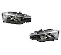 Johns, juego de faros compatible con BMW Serie 3 Faros F30/F31 10/11-04/15 H7/H7 juego izquierdo & derecho