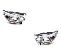 Johns, juego de faros compatible con Citroen C4, 11/09-12/14, nuevo, set H7/H1, izquierdo y derecho,