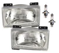 Johns, juego de faros compatible con Fiat Ducato, juego con 2x H4 izquierdo derecho, 05/1984-08/1990